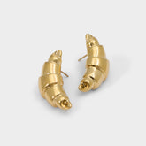 Aldo Croissants Gold Women's Stainless Steel - Button earrings Women|Accessories