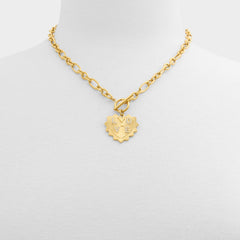 Aldo Lovechaine in Gold Clear Multi - Necklace Women|Accessories
