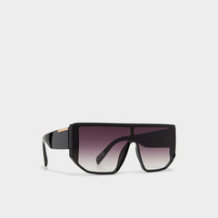 Aldo Thiedan Black/Gold Multi Women's Shield - Shield sunglasses Women|Accessories