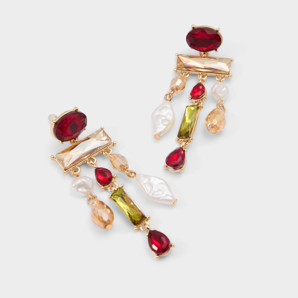 Aldo Savannahh in Bordo - Chandelier earrings Women|Accessories