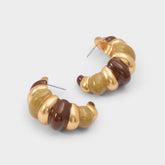 Aldo Samarra in Light Brown - Hoop earrings Women|Accessories