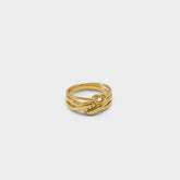 Aldo Twisties Gold Women's Aldo Sport Club - Ring Women|Accessories