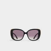 Aldo Dorkayx Black/Gold Multi Women's Square - Square sunglasses Women