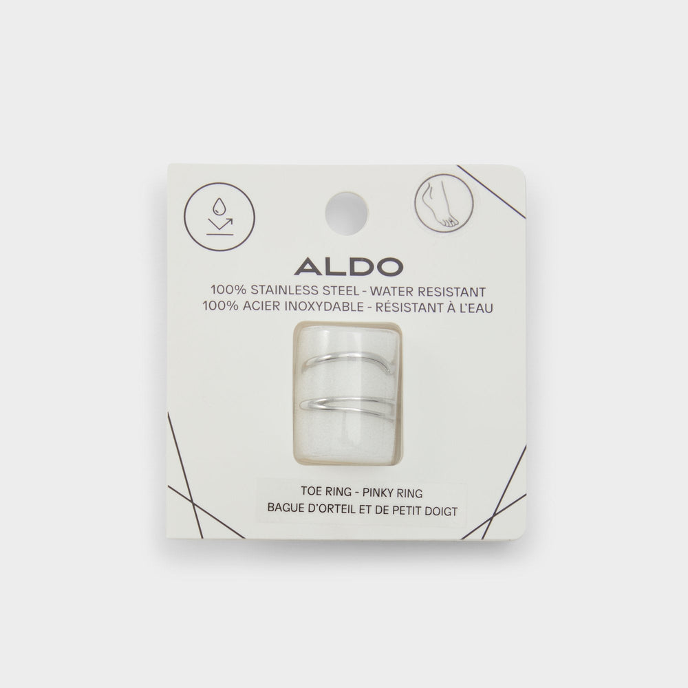 Aldo Ardgowan Silver Women's Stainless Steel - Toe ring Women|Accessories