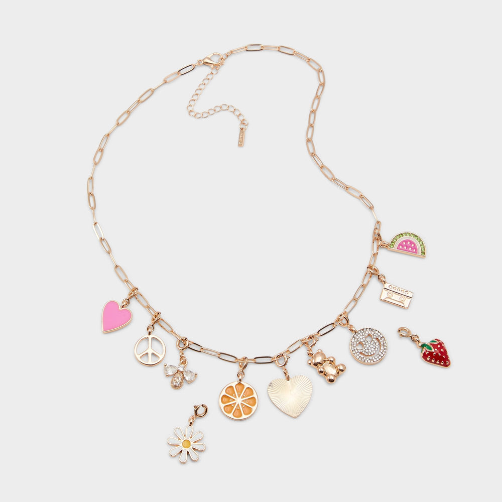 Aldo Charmcrazy Bright Multi Women's Necklaces - Charm necklace Women|Accessories