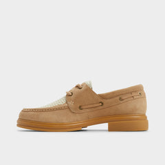 Aldo Seaexplorer Beige Men's Dress Shoes - Boat shoe Men