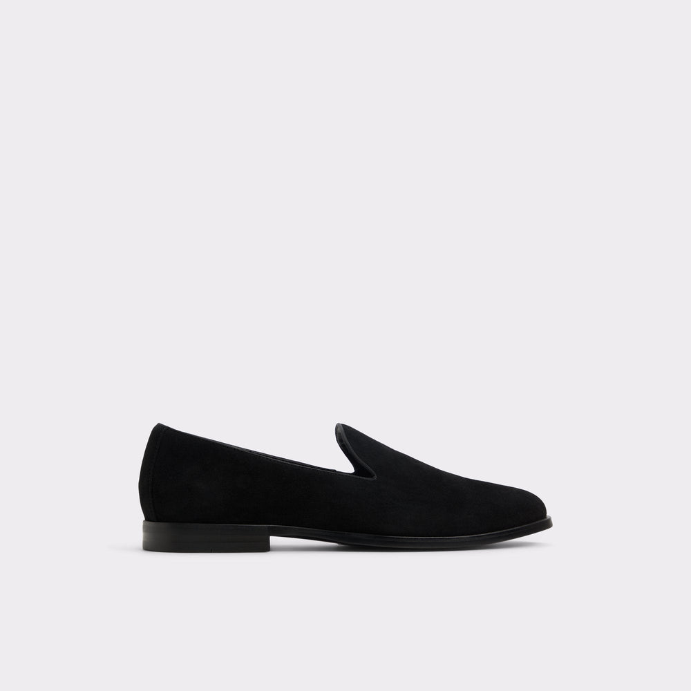 Aldo Casino Other Black Leather Suede Men's Dress Shoes - Loafer Men