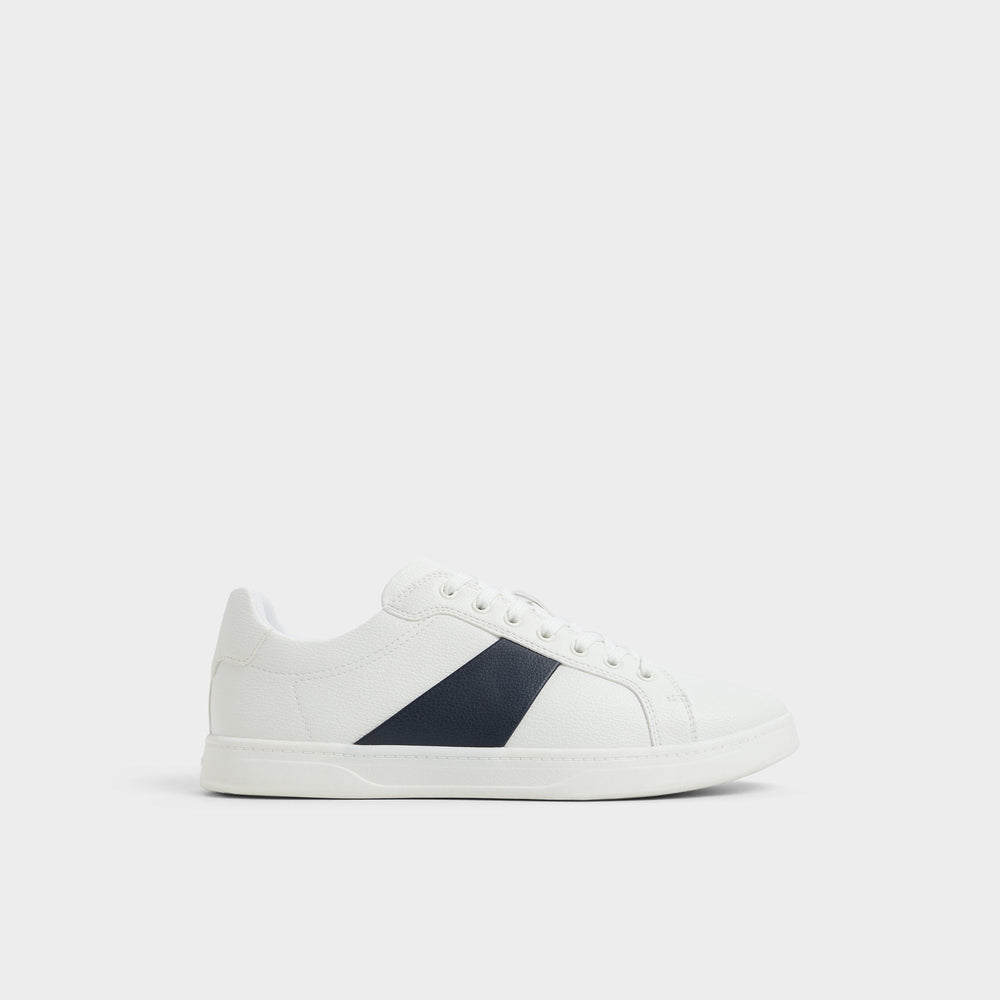 Aldo Ozzy White/Navy Men's Low top - Low top sneaker, Cup sole Men