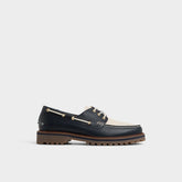Aldo Cedric in Navy - Boat shoe Men