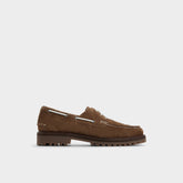 Aldo Cedric in Open Brown - Boat shoe Men