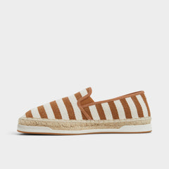 Aldo Johnney Cognac Textile Canvas Men's Espadrilles - Espadrille Men