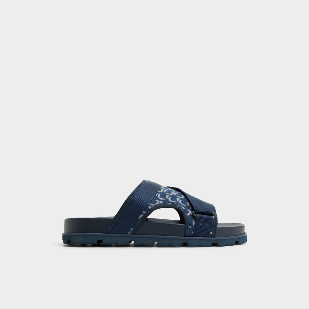 Aldo Deniels Other Navy Men's Slides - Slide sandal Men