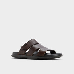 Aldo Windham Dark Brown Men's Sandals & Slides - Slide sandal Men