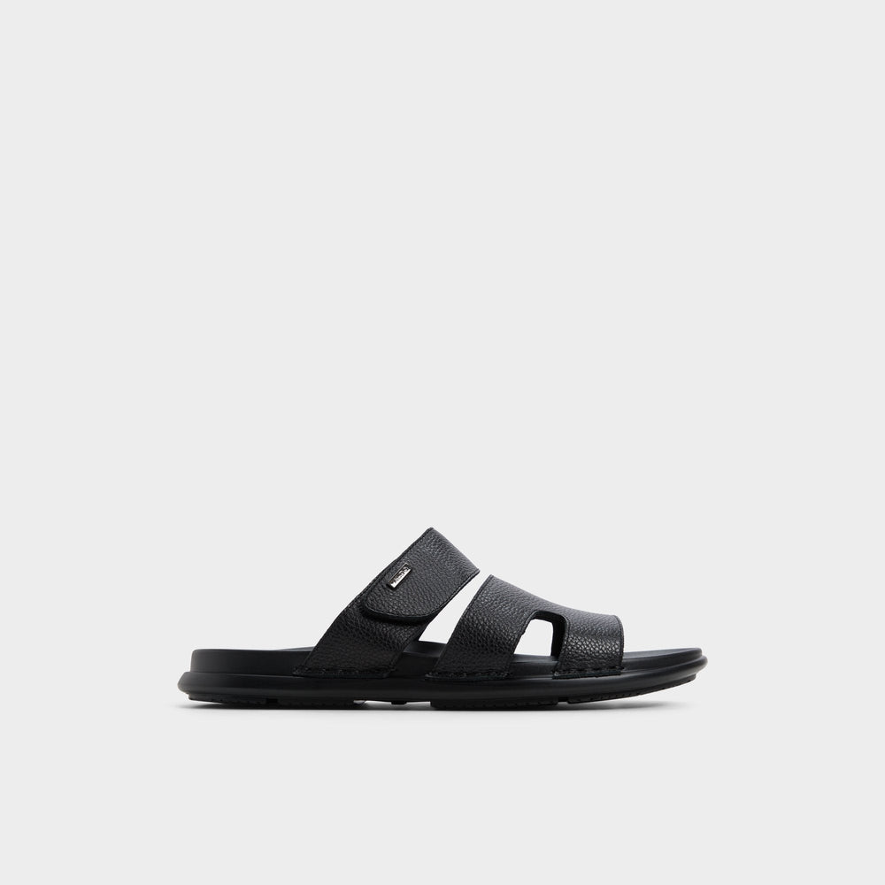 Aldo Windham Black Men's Sandals & Slides - Slide sandal Men
