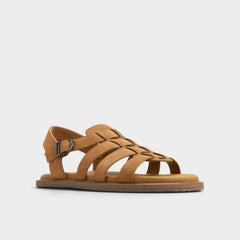 Aldo Warley Camel Men's Sandals & Slides - Strappy flat sandal Men