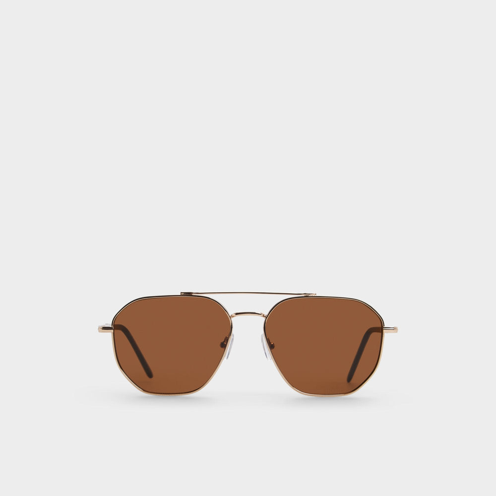Aldo Biensfeldt in Gold - Aviator sunglasses Men