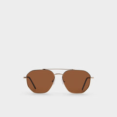 Aldo Biensfeldt in Gold - Aviator sunglasses Men