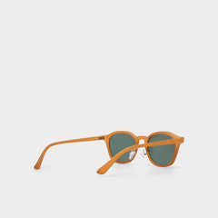 Aldo Kasienx Dark Yellow Men's Round - Round sunglasses Men