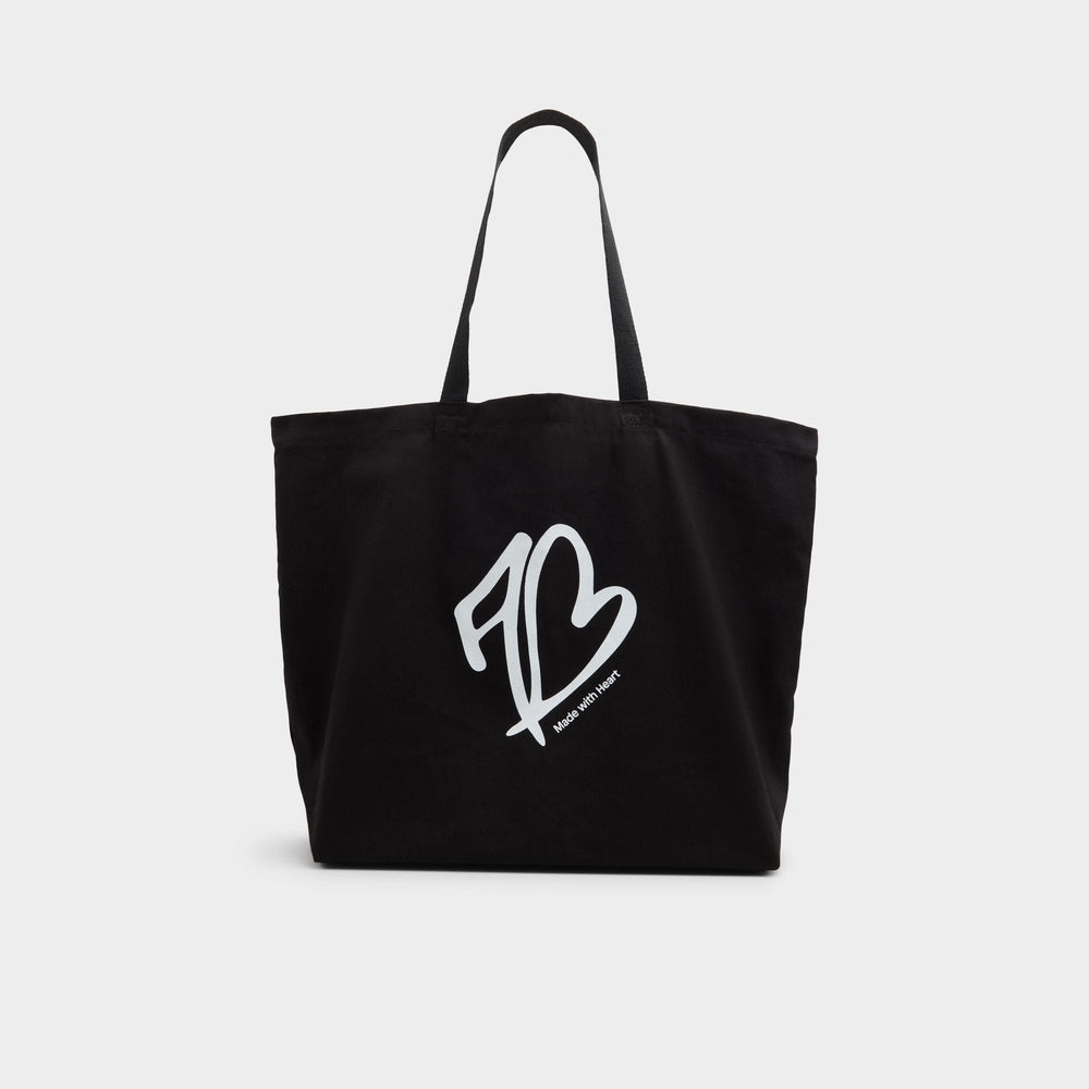 Aldo Made With Heart Tote Black/White Tote & Satchel bags - Tote bag Bags