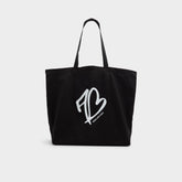 Aldo Made With Heart Tote Black/White Tote & Satchel bags - Tote bag Bags
