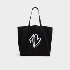 Aldo Made With Heart Tote Black/White Tote & Satchel bags - Tote bag Bags
