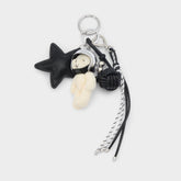 Aldo Astrobear in Black Silver Multi - Bag charm Bags|Accessories