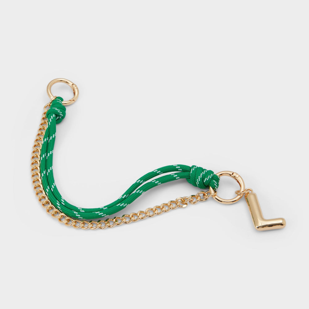 Aldo Alphabet Gold Women's Bag Charms & Keychains - Bag charm Bags|Accessories