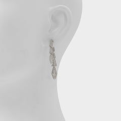 Aldo Serrpente in Silver Clear Multi - Statement earrings Accessories
