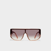 Aldo Thiedan Brown Women's Shield - Shield sunglasses Accessories