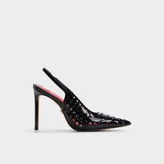 Aldo Lovesling in Black - Sling back high heel, Stiletto heel New