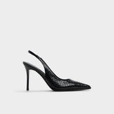 Aldo Re in Samantha Other Black - Sling back high heel, Stiletto heel New