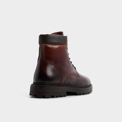 Aldo Draco in Medium Brown - Combat boot, Lug sole Men