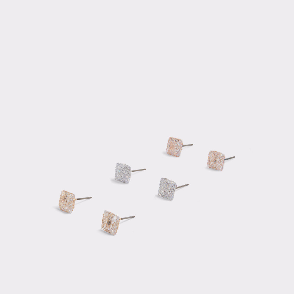 Aldo Dolonna Metallic Multi Women's Earrings - Earring set Women|Accessories