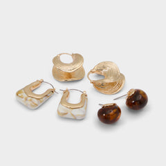 Aldo Gligoni in Gold - Hoop earrings Women|Accessories