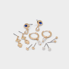Aldo Watchfull in Light Blue - Earring set Women|Accessories