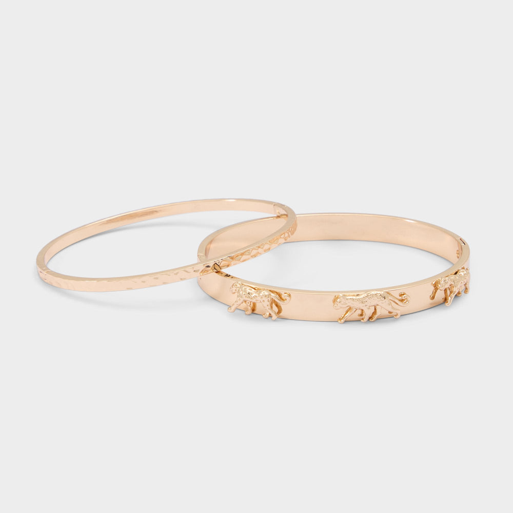Aldo Cheetahluxe in Gold - Bangle bracelet Women|Accessories