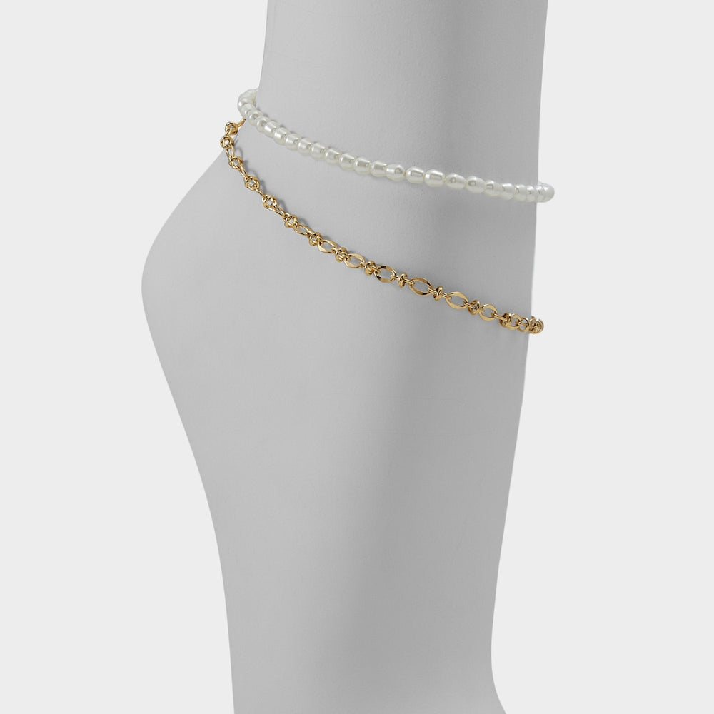 Aldo Courtsiide Gold Women's Aldo Sport Club - Anklet Women|Accessories
