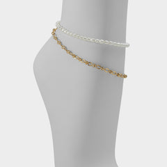 Aldo Courtsiide Gold Women's Aldo Sport Club - Anklet Women|Accessories