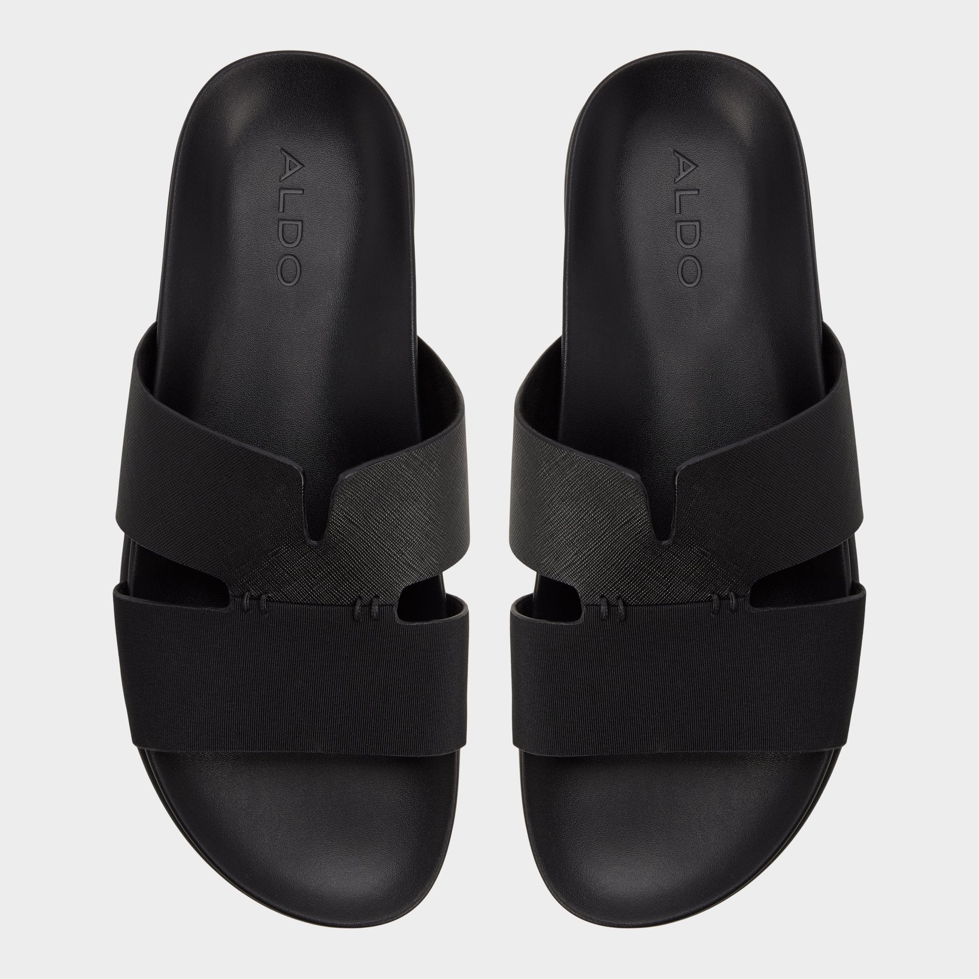 Aldo Marcelo in Black - Slide sandal New|Men