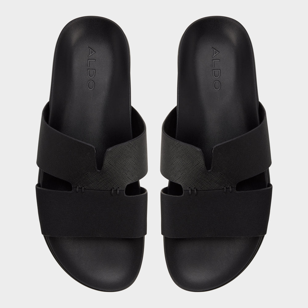 Aldo Marcelo in Black - Slide sandal New|Men