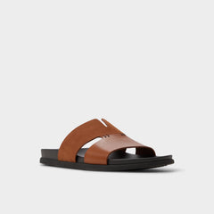 Aldo Marcelo in Cognac - Slide sandal New|Men