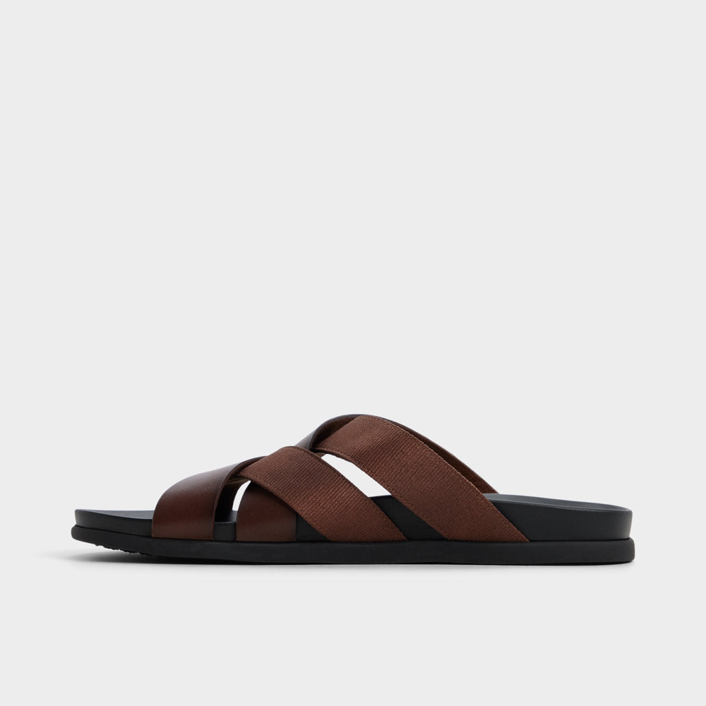 Aldo Florian in Dark Brown - Slide sandal New|Men