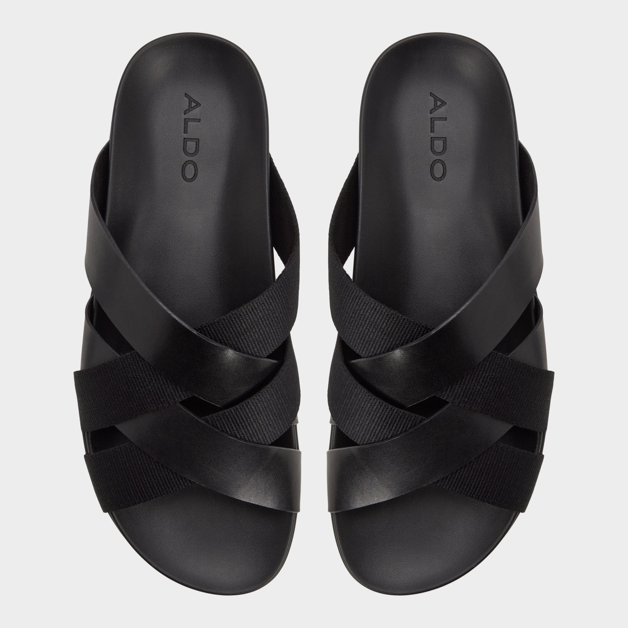 Aldo Florian in Black - Slide sandal New|Men