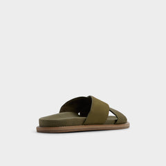 Aldo Marrin in Olive - Slide sandal New