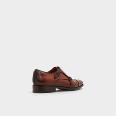 Aldo Axwell Cognac Men's Dress Shoes - Monkstrap loafer New|Men