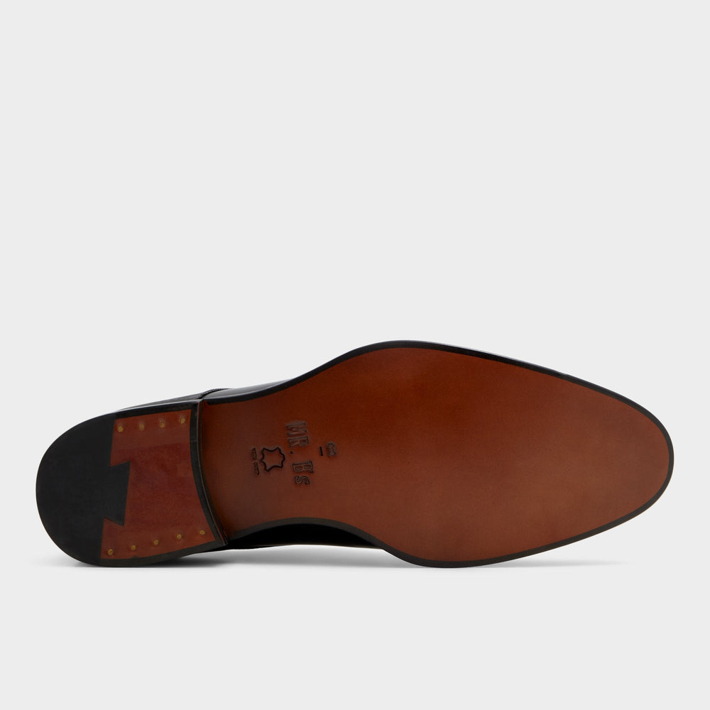 Aldo Halbart Black Leather Embossed Men's Oxfords & Lace-ups - Oxford shoe New|Men