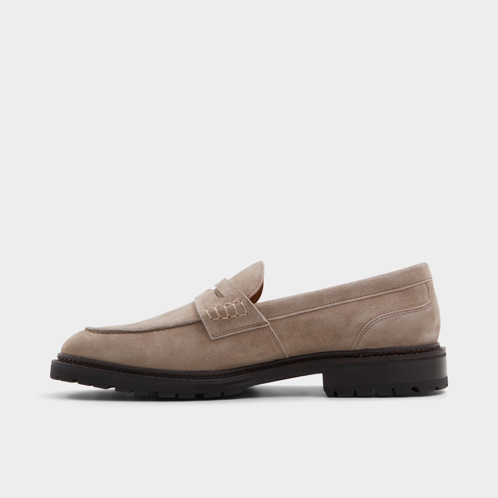 Aldo Aleris Brown Men's Dress Shoes - Loafer, Lug sole New|Men