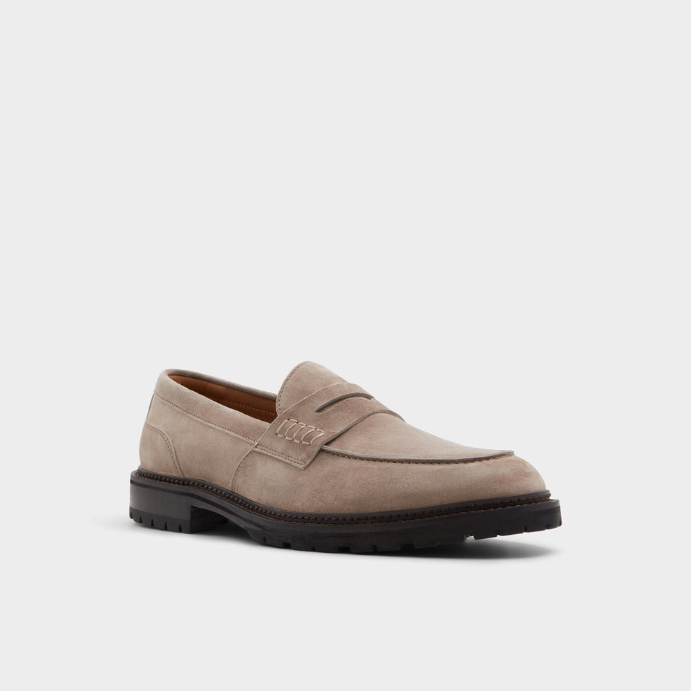 Aldo Aleris Brown Men's Dress Shoes - Loafer, Lug sole New|Men