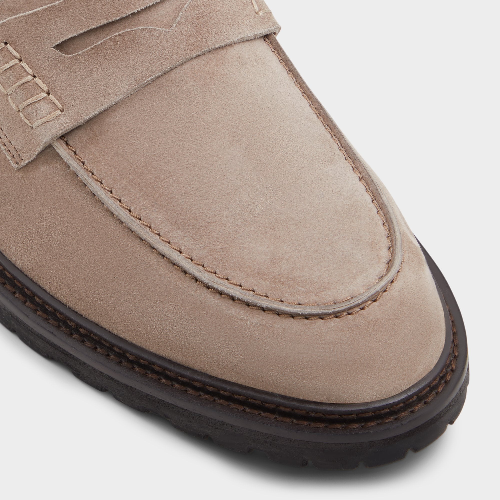Aldo Aleris Brown Men's Dress Shoes - Loafer, Lug sole New|Men