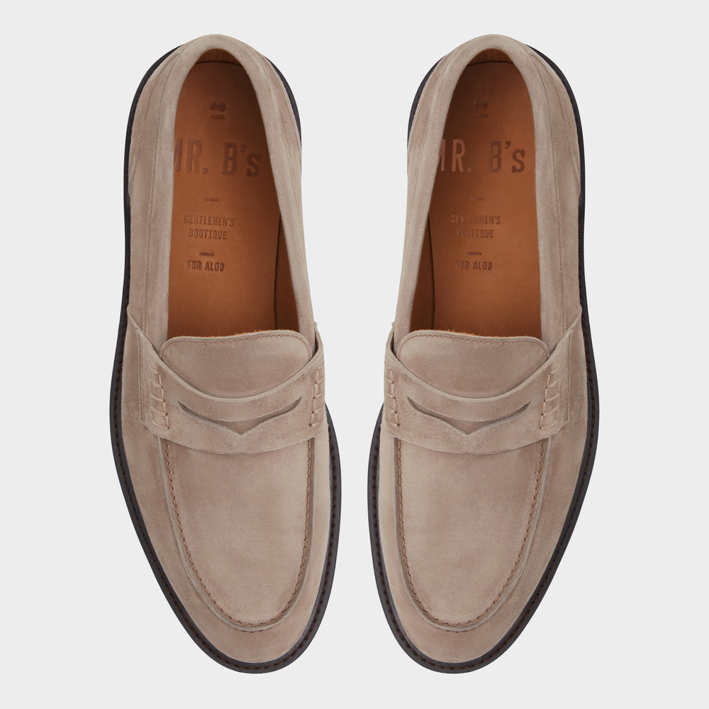 Aldo Aleris Brown Men's Dress Shoes - Loafer, Lug sole New|Men